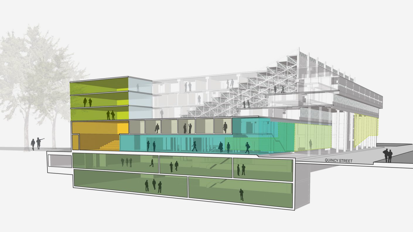 perspective section of the Harvard GSD