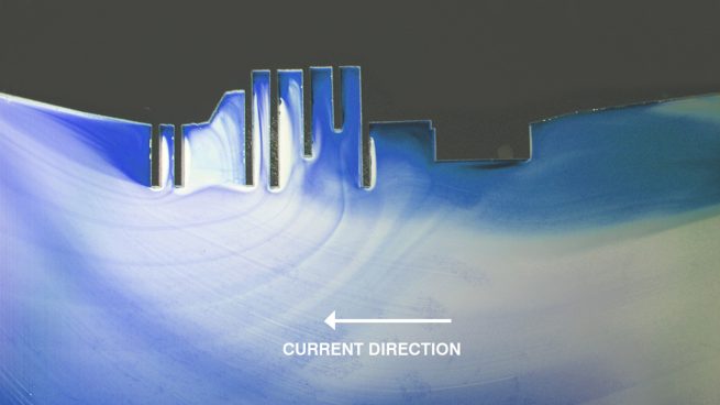 mapping Palisade Bay currents around existing docks