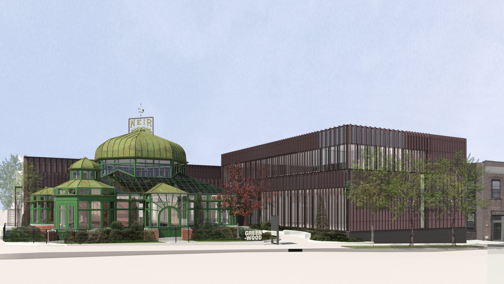 Green-Wood Cemetery Welcome and Education Center Rendering