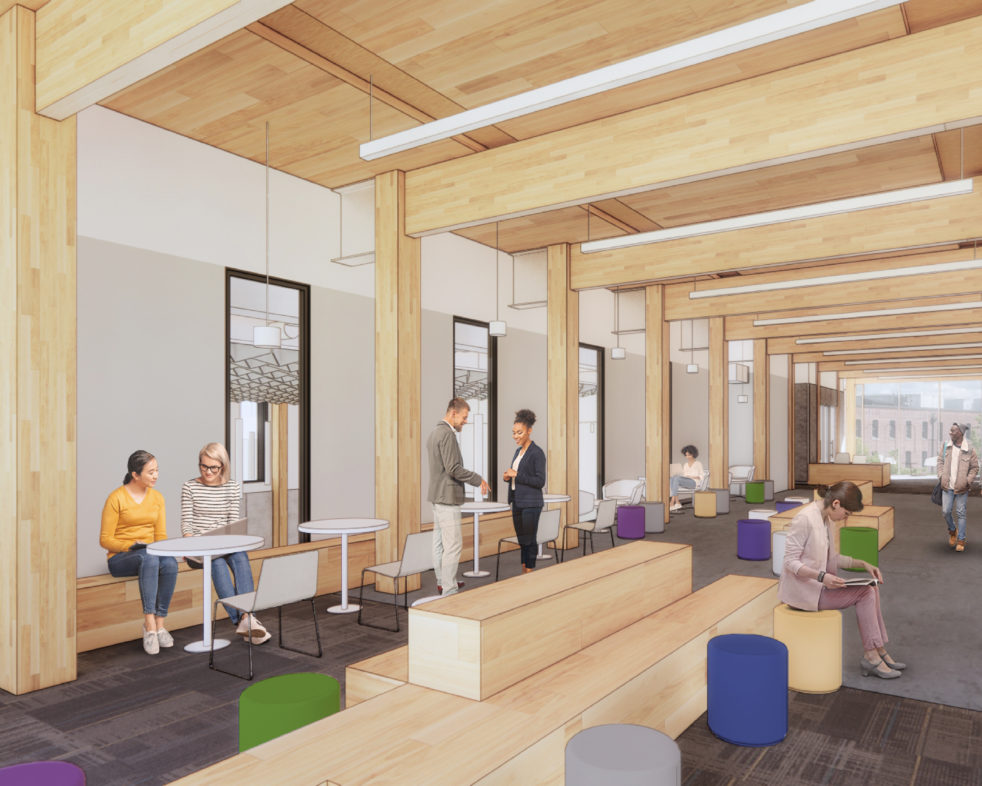 Rendering of Milgard Hall's
