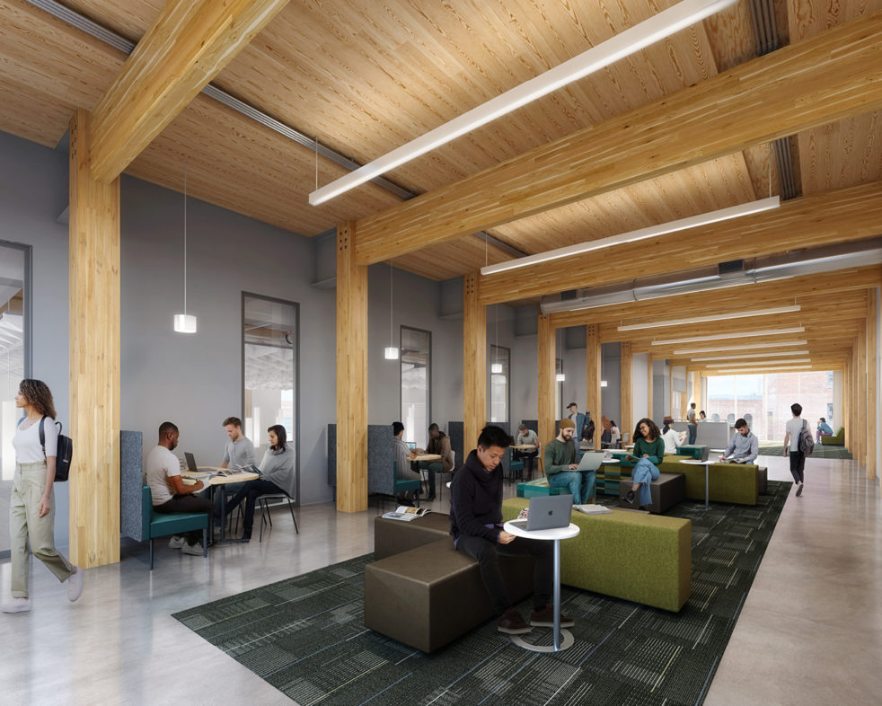 Rendering of the