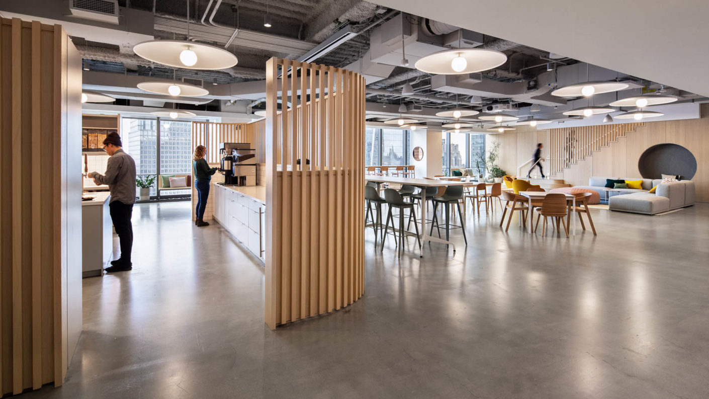 Kitchen at Casper Headquarters