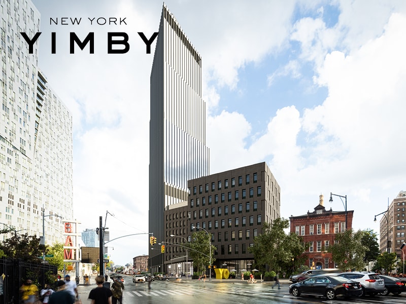 Rendering of the schools at 100 Flatbush