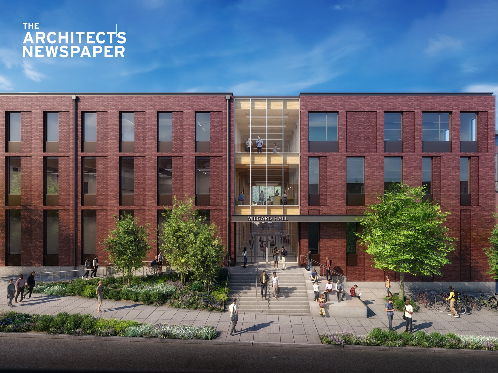 Rendering of UWT Milgard Hall